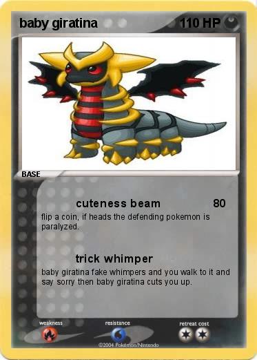 Pokemon baby giratina