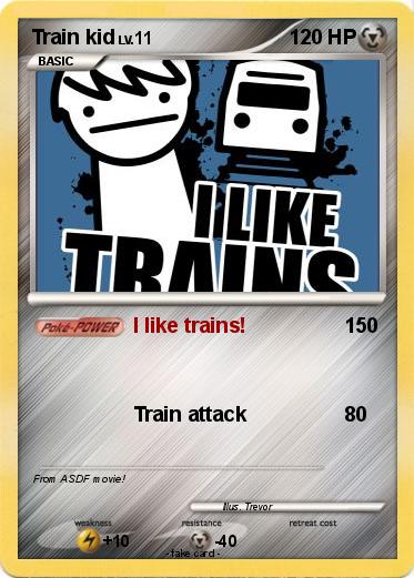 Pokemon Train kid