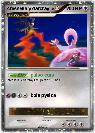 Pokemon cresselia y darcray