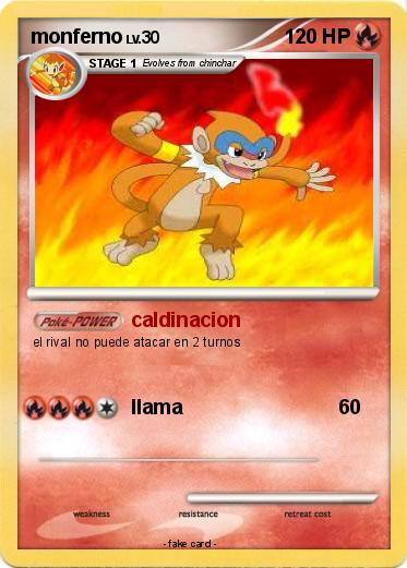 Pokemon monferno
