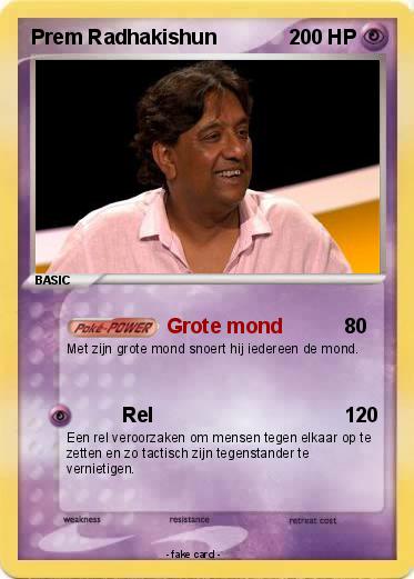 Pokemon Prem Radhakishun