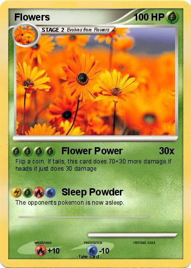 Pokemon Flowers
