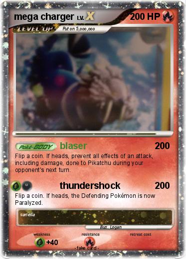 Pokemon mega charger