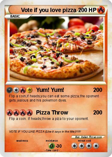 Pokemon Vote if you love pizza
