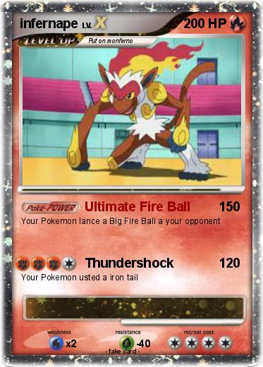 Pokemon infernape