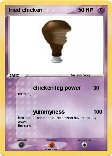 Pokemon fried chicken