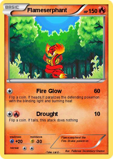 Pokemon Flameserphant
