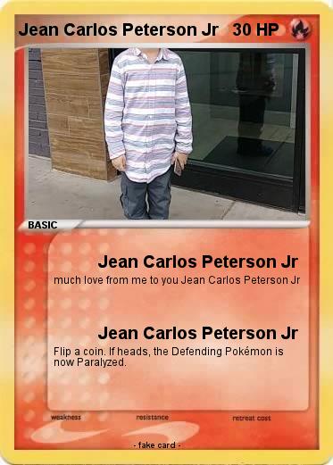 Pokemon Jean Carlos Peterson Jr