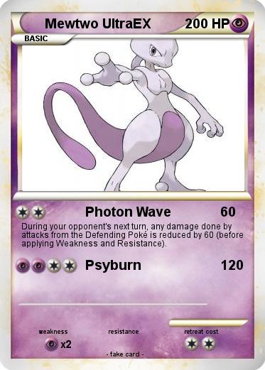 Pokemon Mewtwo UltraEX