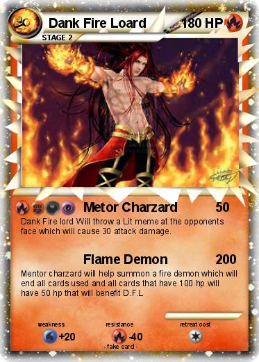 Pokemon Dank Fire Loard