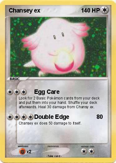 Pokemon Chansey ex