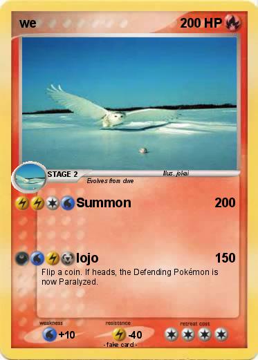 Pokemon we