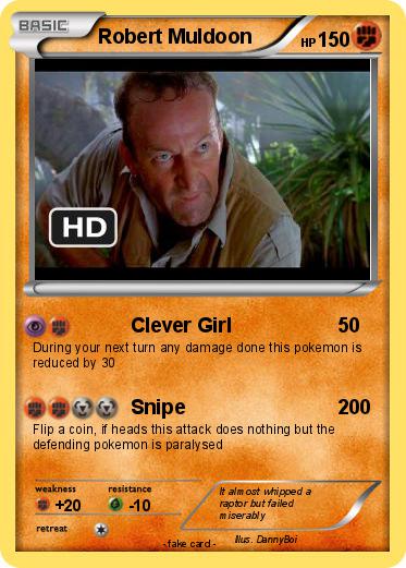 Pokemon Robert Muldoon