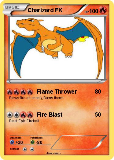 Pokemon Charizard FK