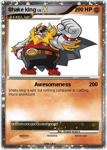 Pokemon Shake king
