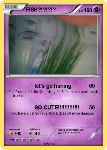 Pokemon FISH?!?!?!?
