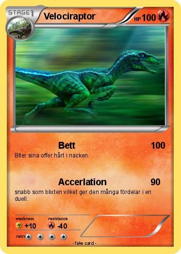 Pokemon Velociraptor