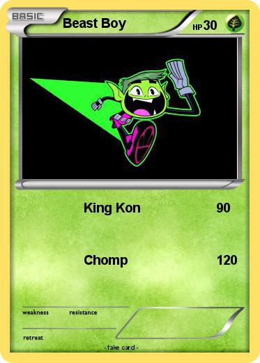 Pokemon Beast Boy