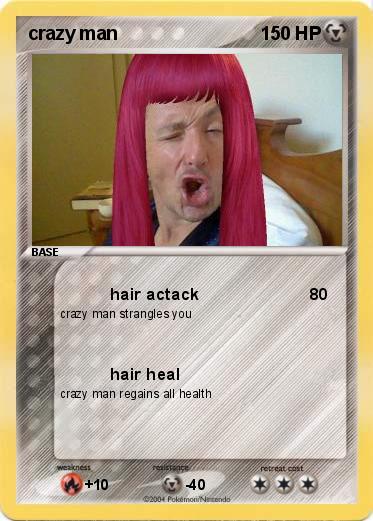 Pokemon crazy man