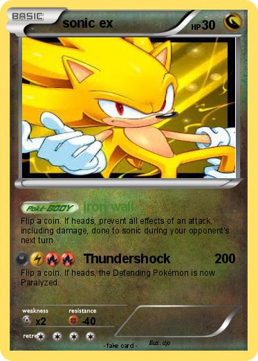 Pokemon sonic ex