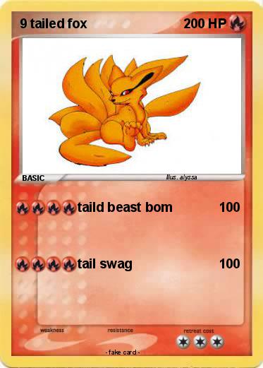 Pokemon 9 tailed fox