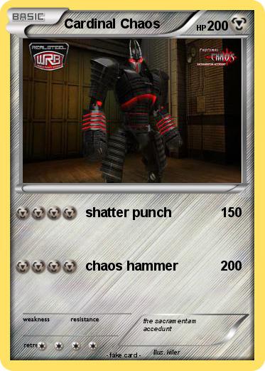Pokemon Cardinal Chaos