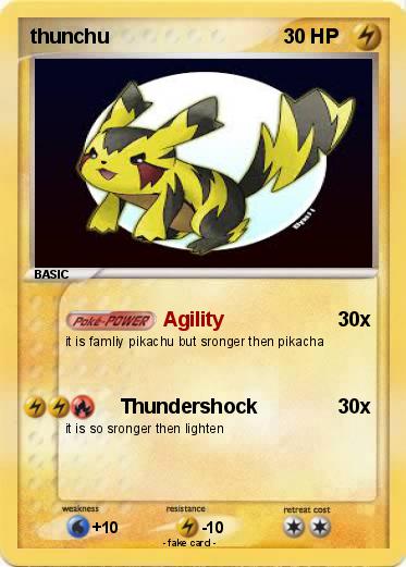 Pokemon thunchu