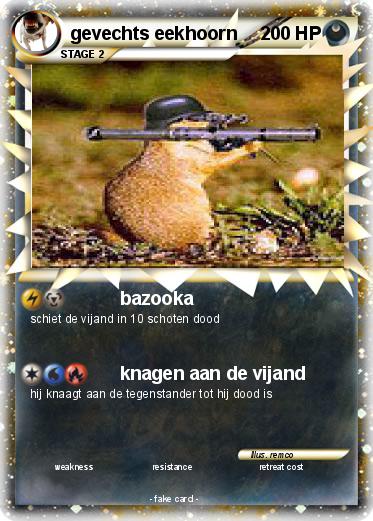 Pokemon gevechts eekhoorn