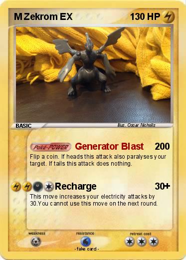 Pokemon M Zekrom EX