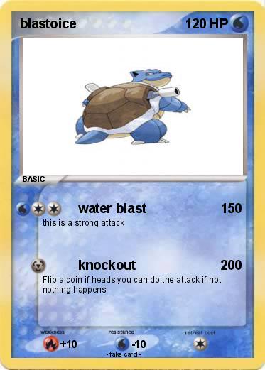 Pokemon blastoice