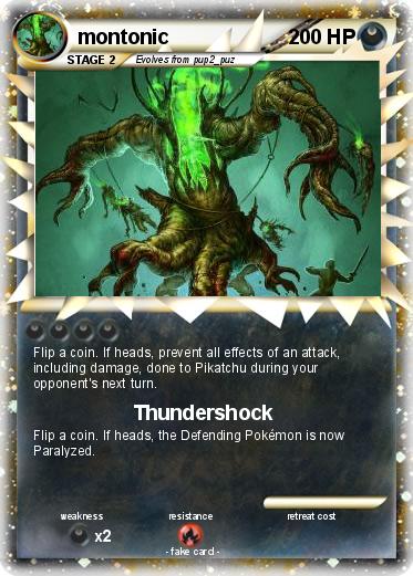 Pokemon montonic