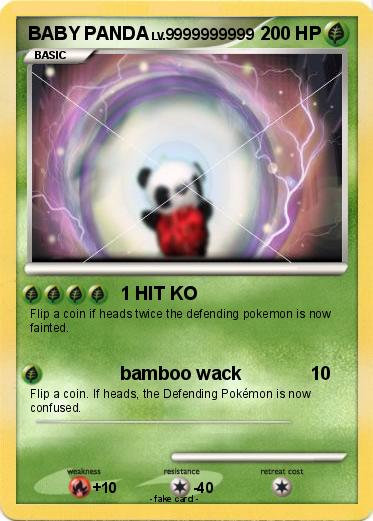 Pokemon BABY PANDA