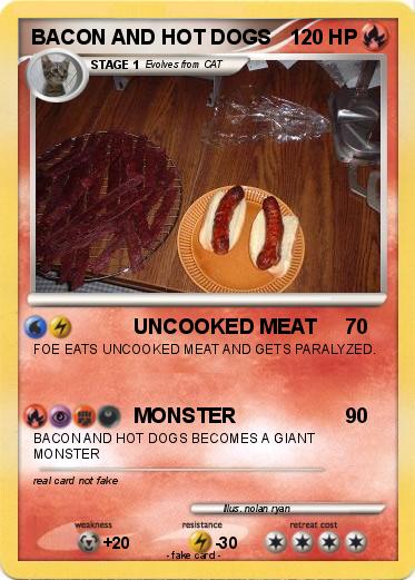Pokemon BACON AND HOT DOGS