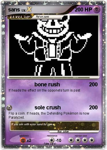 Pokemon sans