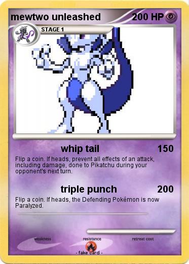 Pokemon mewtwo unleashed