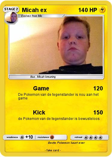 Pokemon Micah ex