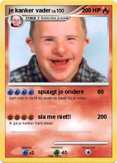 Pokemon je kanker vader