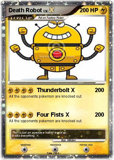 Pokemon Death Robot