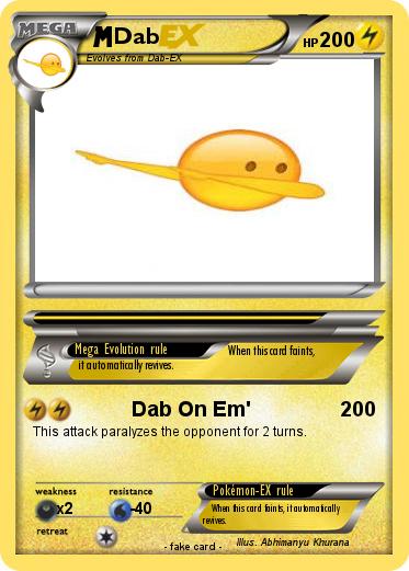 Pokemon Dab