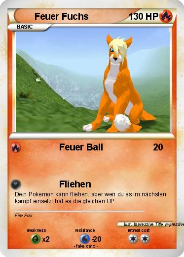 Pokemon Feuer Fuchs