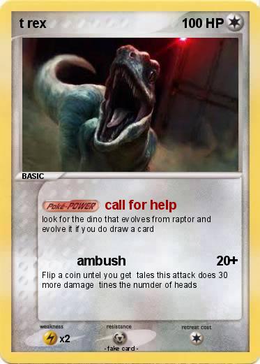 Pokemon t rex