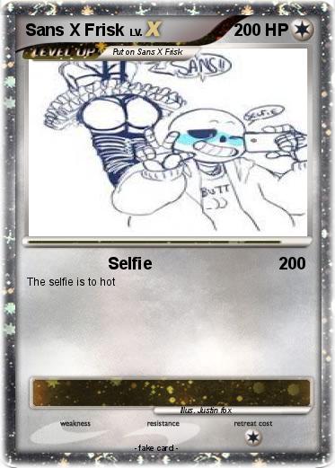 Pokemon Sans X Frisk