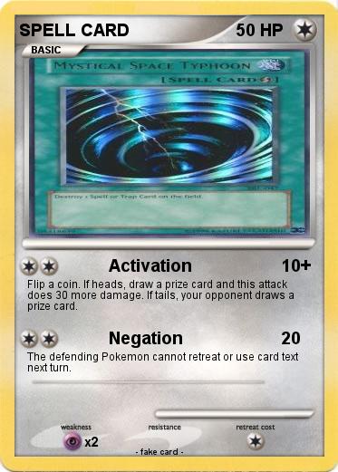 Pokemon SPELL CARD