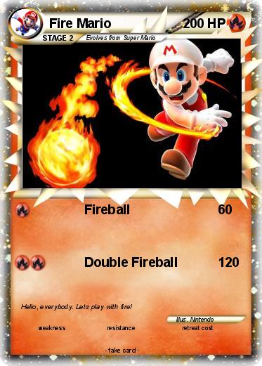 Pokemon Fire Mario
