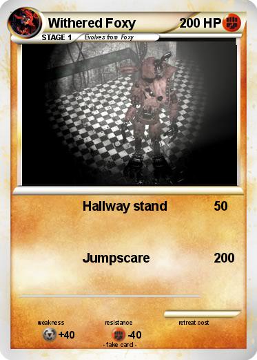 Pokemon Withered Foxy