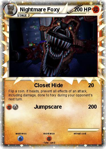 Pokemon Nightmare Foxy