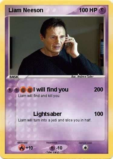 Pokemon Liam Neeson