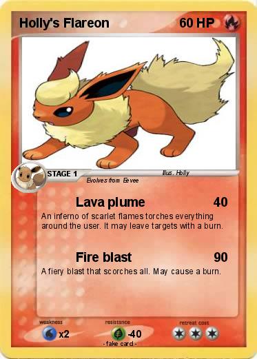Pokemon Holly's Flareon