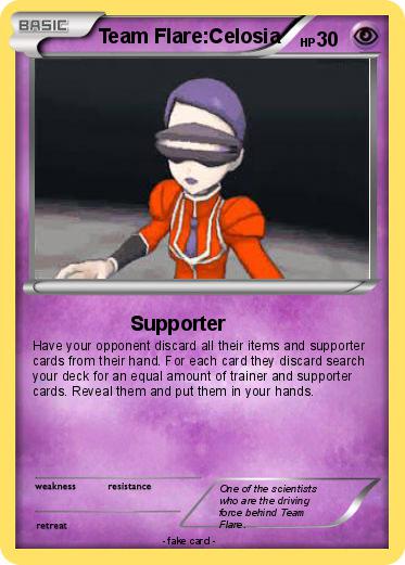 Pokemon Team Flare:Celosia