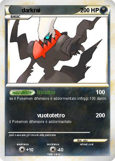 Pokemon darkrai